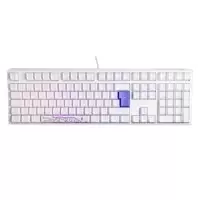 Image of Ducky One 3 Classic Fullsize USB RGB Mechanical Gaming Keyboard Cherry Red - Pure White UK Layout