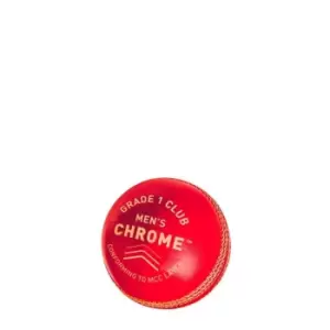 Image of Gunn And Moore and Moore Chrome Grade Cricket Ball - Red