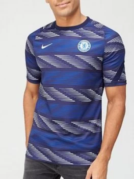 Image of Nike Chelsea Pre Match Tee - Cobalt