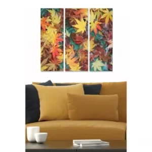 Image of MDF2550453 Multicolor Decorative MDF Painting (3 Pieces)