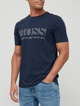 Image of Hugo Boss Athleisure Pixel 1 T-Shirt Navy Size XL Men