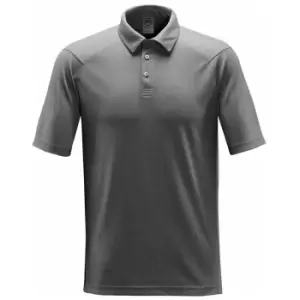 Image of Stormtech Mens Minstral Polo Shirt (S) (Charcoal Heather)