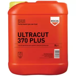 Image of ROCOL 51376 Ultracut 370 Plus Long Life Cutting & Grinding Fluid 5...
