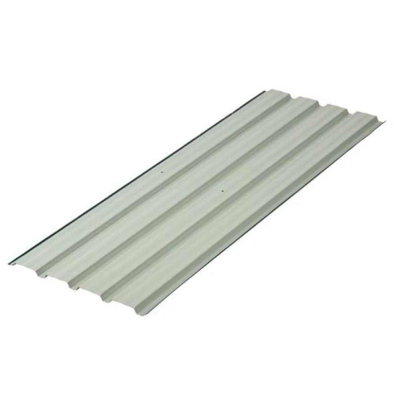 Image of Outsunny Pack Of 12 Metal Roofing Sheets For Greenhouse And Shed Green 84H-021V00GN