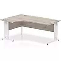 Image of dynamic Ergonomic Desk Impulse MICDLW16WGRY Grey Oak 1600 mm x 800 mm x 730 mm