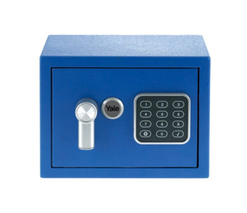 Image of Yale Yale YSV/170/DB2/B safe Freestanding safe 3.8 L Steel Blue YSV/170/DB2/B