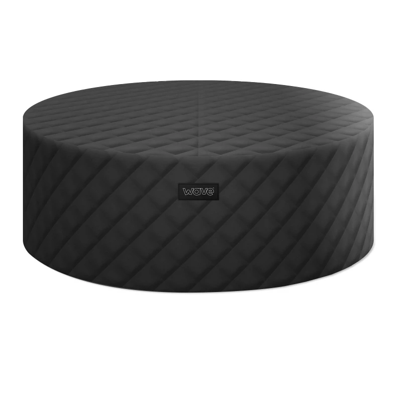 Image of Wave Spas Wave Spas Tahoe Round Energy Save Thermal Hot Tub Cover - 4/6 Person in Black Size: 4 Person Black 4 Person Unisex 5061039894744