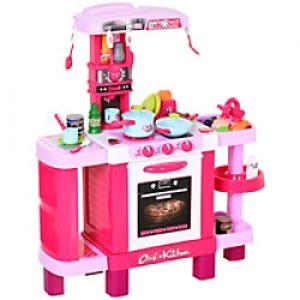 Image of HOMCOM Kitchen Play Sets 350-047 Pink