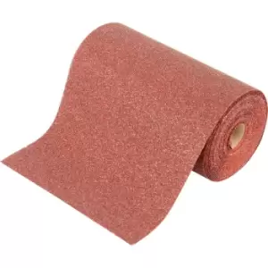 Image of Aluminium Oxide Sanding Roll 115mm 240 Grit 10m in Brown