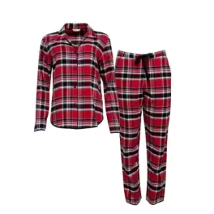 Image of Cyberjammies Beth Heart Dobby Pyjama Set - Red