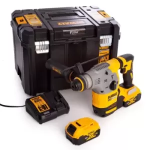 Image of DEWALT DCH283P2 18V XR Brushless SDS Plus Hammer Drill (2 x 5.0AH Batteries) in