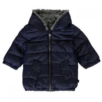 Image of Benetton Puffa Coat - 13C Navy