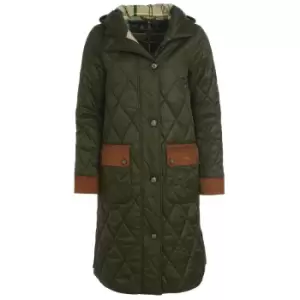 Image of Barbour Womens Mickley Quilted Jacket Sage/Ancient 18