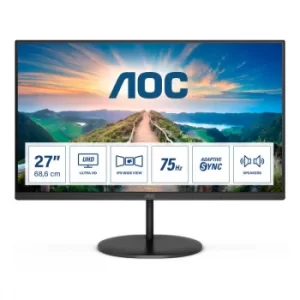 Image of AOC 27" U27V4EA 4K Ultra HD LED Monitor