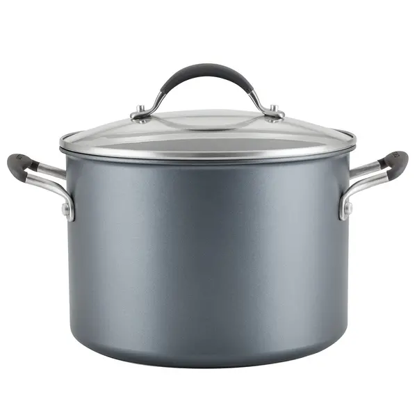 Image of Circulon Scratch Defence A1 Series 7.6L Stockpot Steel (Silver)