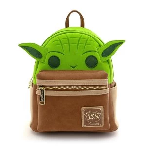 Image of POP by Loungefly Star Wars Yoda Mini Backpack