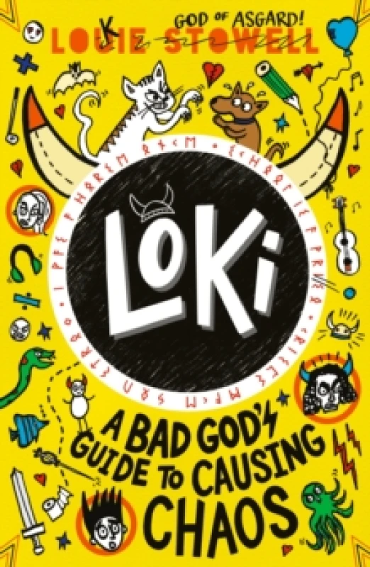 Image of Loki: A Bad God's Guide to Causing Chaos : Trickster Norse god turned school kid - the brand-new book in the hilarious comics-style diary series for 7