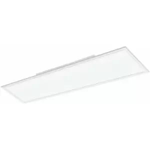 Image of Wall / Ceiling Light White 1195mm Slim Strip Panel 33W Built in LED 4000K