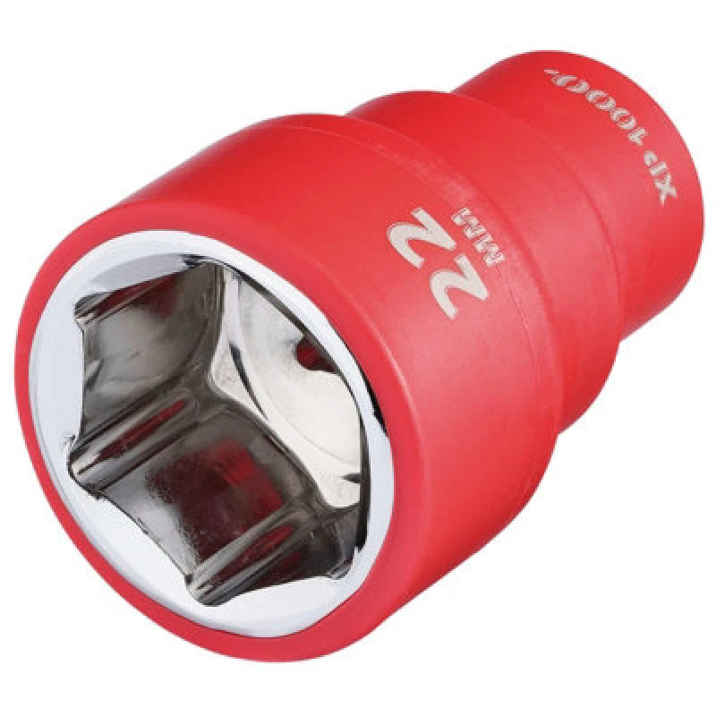 Image of Draper XP1000 3/8" Drive VDE Insulated Hexagon Socket 17663 Drive: 3/8"