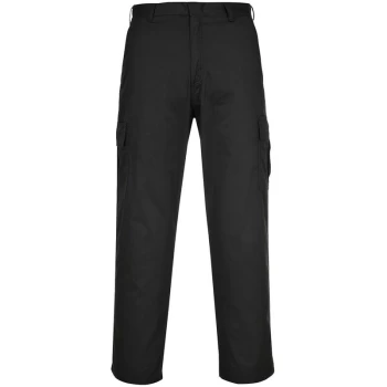 Image of Portwest - C701BKR38 - sz Regular 38 Combat Trouser - Black