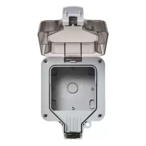 Image of Zinc 1 Gang IP66 Empty Enclosure