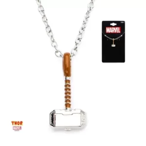 Image of Marvel Thor Hammer Pendant Necklace