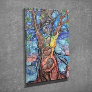 Image of DC342 Multicolor Decorative Canvas Painting