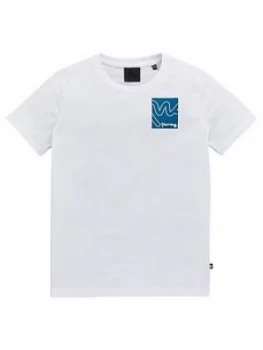 Image of Money Boys Short Sleeve Box Signature T-Shirt - White