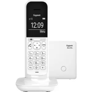 Image of Gigaset CL390A DECT/GAP Cordless analogue Answerphone, Baby monitor, Hands-free, Hearing aid compatibility White