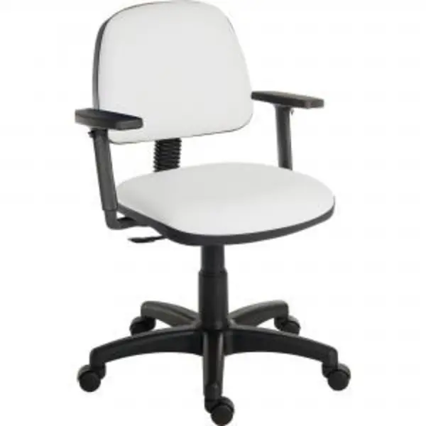 Image of Ergo Blaster Medium Back PU Operator Office Chair with Height EXR13292TK