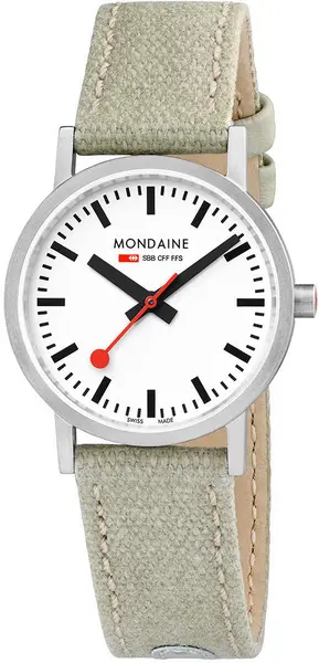 Image of Mondaine Watch SBB Classic - White MD-200