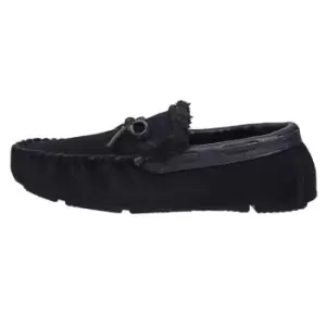 Image of Firetrap Moccasin Slippers Mens - Blue