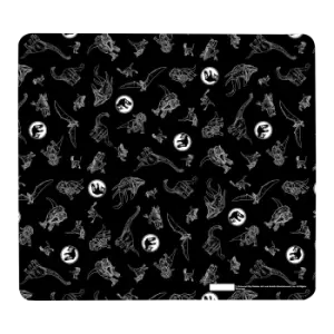 Image of Jurassic Park Outline Dinosaurs Gaming Mouse Mat - Small