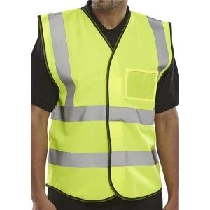 Image of BSeen Small High Visibility Vest Saturn Yellow