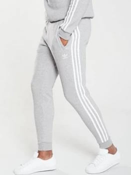 Image of Adidas Originals 3 Stripe Pants - Medium Grey Heather