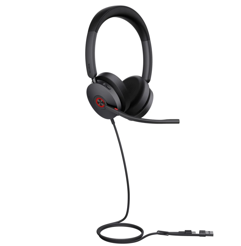 Image of Yealink UH48 ANC USB-C/A Wired Stereo Headset 1308151 1308151