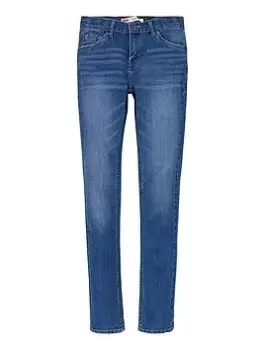 Image of Levis Boys Skinny Taper Jean - Dark Wash, Dark Wash, Size Age: 4 Years