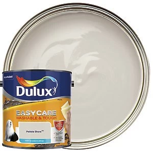 Image of Dulux Easycare Washable & Tough Pebble Shore Matt Emulsion Paint 2.5L