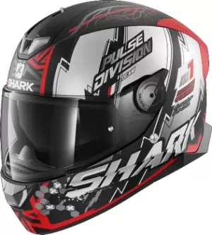 Image of Shark Skwal 2.2 Noxxys Helmet, black-red, Size S, black-red, Size S