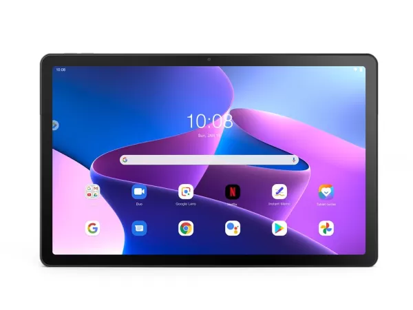 Image of Lenovo Tab M10 Plus (3rd Gen) 4G 64GB 26.9cm (10.6") Qualcomm Snapdragon 4GB WiFi 5 (802.11ac) Android 12 Grey