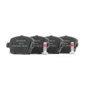Image of METZGER Brake pad set FORD,VOLVO,LAND ROVER 1170058 1439867,1459408,1477803 1566234,1682005,1756395,30794553,6G912M008GB,LR003655,LR003657