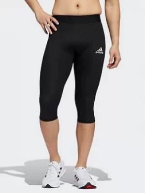Image of adidas Heat.rdy Warrior Half Tights, Black Size M Men