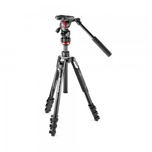 Image of Manfrotto MVKBFRL-LIVE Befree Live Aluminium Leg Lock Tripod Kit