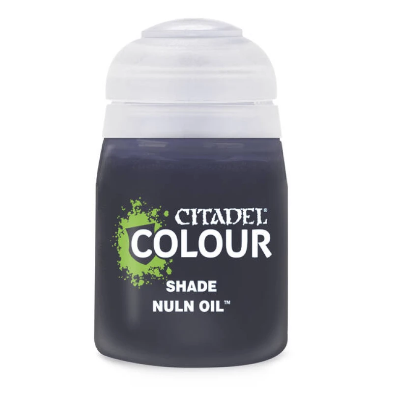 Image of Citadel Games Workshop Colour Shade: Nuln Oil (18ml) Paint Multi
