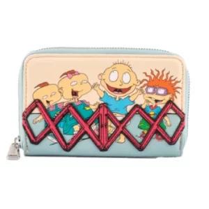 Image of Loungefly Nickelodeon Rugrats 30th Anniversary Babies Zip Around Wallet