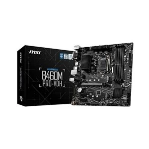 Image of MSI B460M Pro-VDH Intel B460 LGA 1200 micro ATX