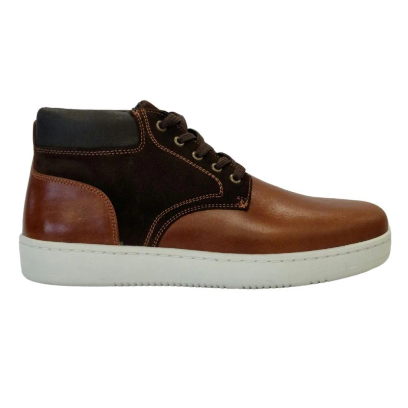 Image of Firetrap Kingston Chukka Boots Mens - Brown Brown 7
