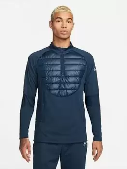 Image of Nike Mens Tf Academy Drl Top Ww, Navy Size M Men