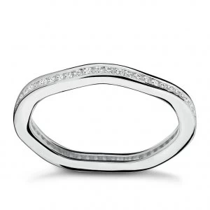 Image of Chamilia Swarovski Zirconia Tranquillity Stacking Ring XL