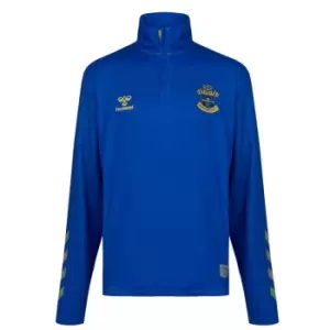 Image of Hummel Southampton quarter Zip Sweater Mens - Blue